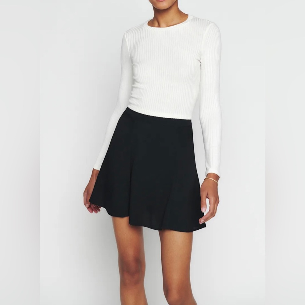 BRAND NEW black skirt by naked zebra small